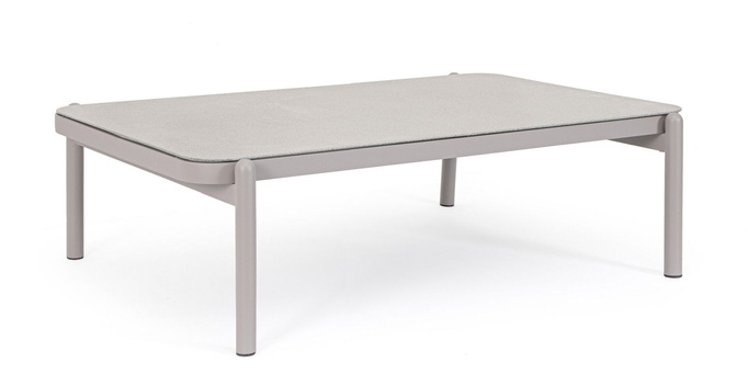 Stół ogrodowy BOLZANO FREYA 120x75cm aluminium beż