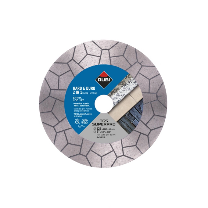 Diamond Diamond Rubi TGS 2in1 Superpro Viper 125mm 40918