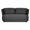 BOLZANO Sofa 2-osobowa ogrodowa Porto antracytowa  167 cm