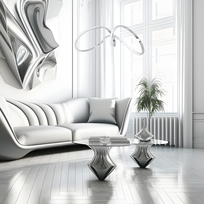Lampa wisząca MILAGRO Tesoro ML7952 chrom - EKSPOZYCJA