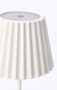 Lampa ogrodowa metalowa BOLZANO LED Artika H36 biała 36 cm