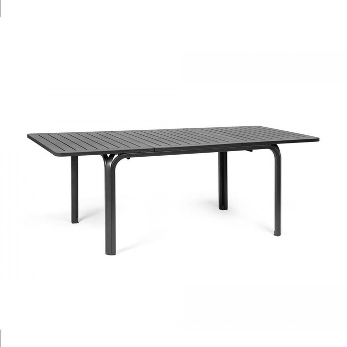 Nardi Alloro 140/210 Anthracite Garden Table