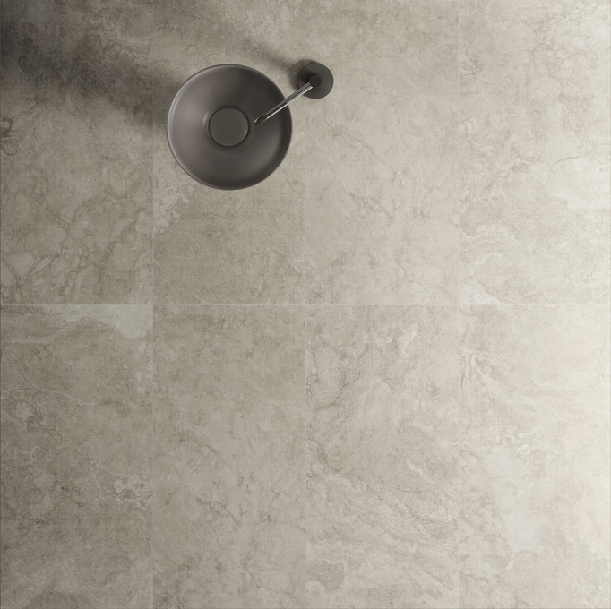 Płytka Settecento Artifact Ash Dot ścienno-podłogowa 120x120 mat imitacja kamienia szary