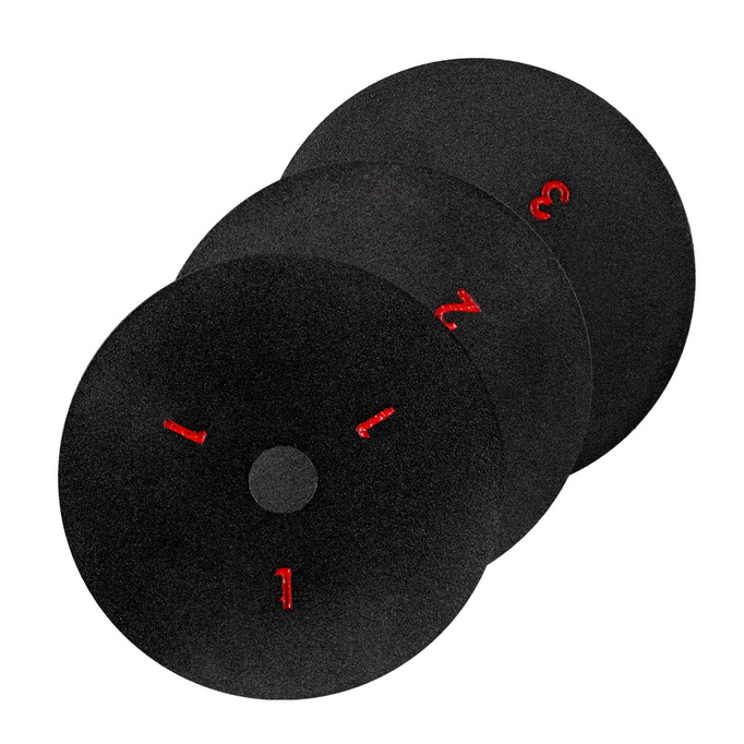 DISTAR Zestaw do szlifowania / polerowania Gresu - ceramiki Pad holder CLICK-LOCK PRO MAGNETYCZNY M14 + ZESTAW PADÓW # 0 / 1 / 2 - 100mm