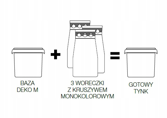 Atlas Kruszywo Deko M Grey 5,4 kg