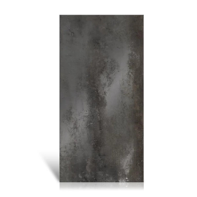 Płytka ścienno-podłogowa lappato 60x120 imitacja metalu szary