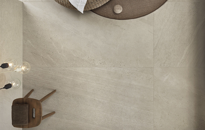 Płytka ścienno-połogowa mat 60x120 imitacja kamienia beżowy