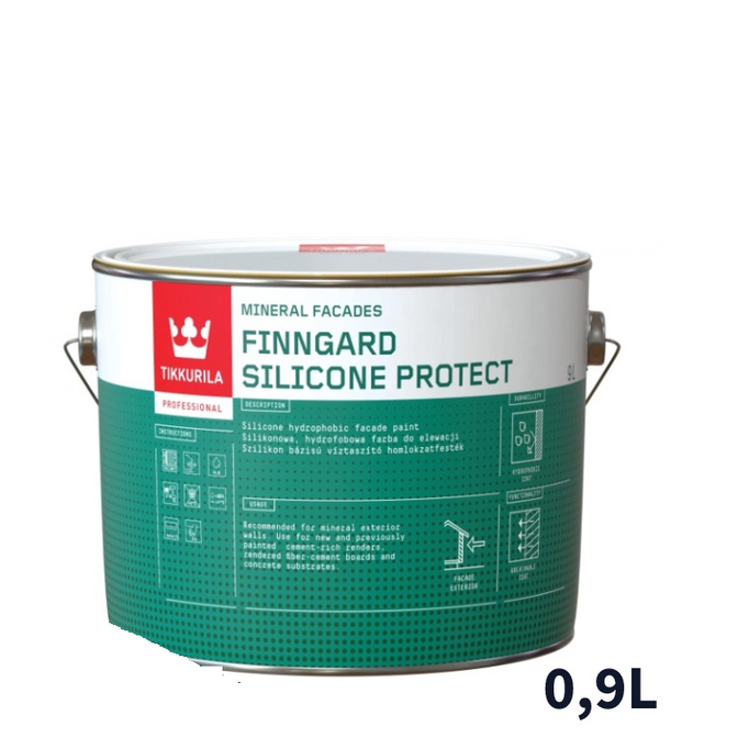 Silikonový silikon Tikkurila Finngard Protect 0,9L