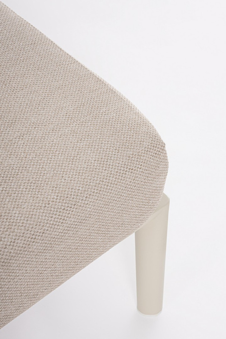 Sofa ogrodowa 2-osobowa BOLZANO Giacomo aluminium  beż