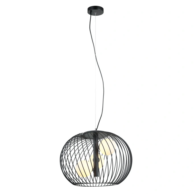 Lampa wisząca Italux Clarisa Black G9 MDM-3843-3 BK - EKSPOZYCJA