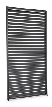 Panel pionowy do zadaszenia BOLZANO Roma 123,5 cm antracytowy