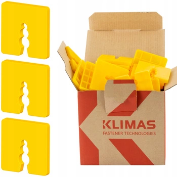 Podkładki dystansowe wyrównujące KLIMAS DW 5mm - 50szt.