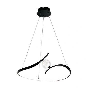 Lampa wisząca MILAGRO Perla ML1177 czarna