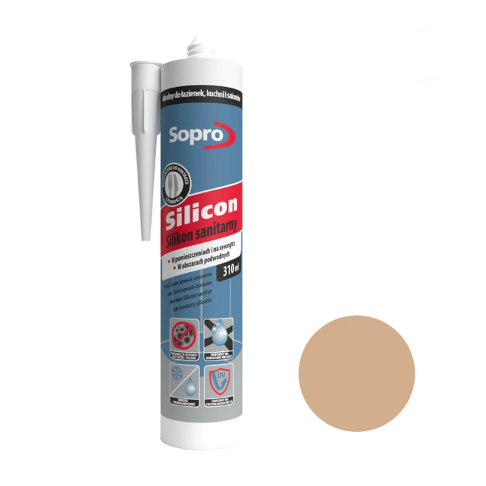 Sopro silikon sanitarny karmel  38 310 ml
