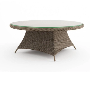 Kruhový objezd zahradního stolu 180 cm písečný královský