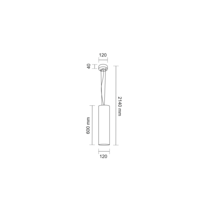 Shilo Arao Lamp Hanging Black - Outlet