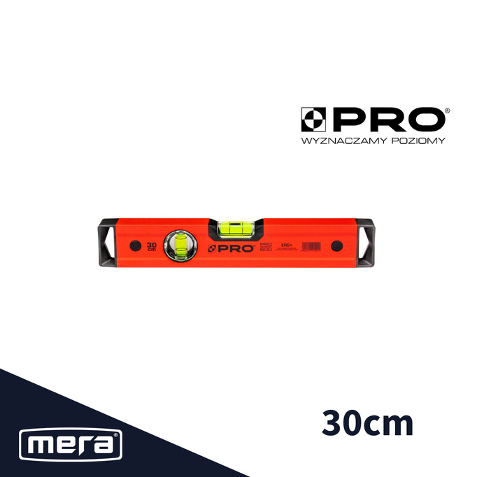 Poziomica 30cm aluminiowa PRO600 PRO-A1030