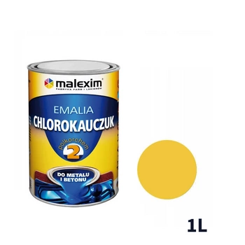 Emalia chlorokauczukowa polkorchem 2 1l – żółty sygnałowy