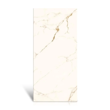 Płytka wielkoformatowa Lea Calacatta Oro Lev ścienno-połogowa mat 120x260 6 mm imitacja marmuru beżowy