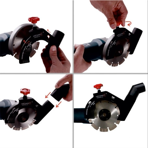 Anti-Dusty Cover pro úhlový mlýnek 115-125 mm AirDuster 115-125 Mechanic Distar