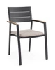 Krzesło ogrodowe BOLZANO Zefiro aluminium antracyt