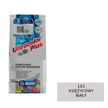 MAPEI ULTRACOLOR PLUS FUGA - 103 księżycowy biały 2kg