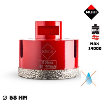 Rubi wiertło - otwornica DRYGRES 68mm 6961