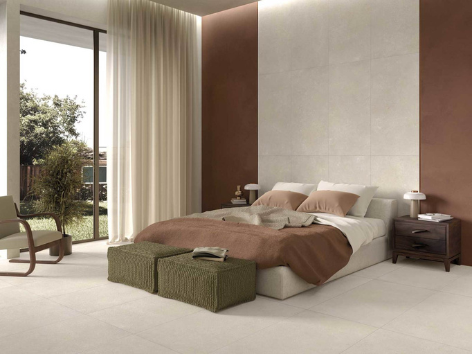 Płytka Dado Serica Ivory 60x120 ścienno-podłogowa imitacja kamienia beżowy 