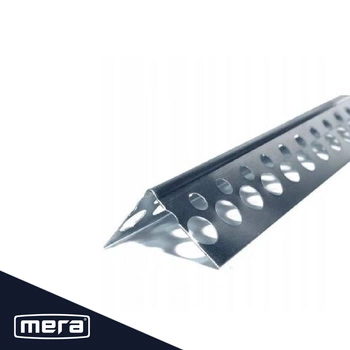 Perforovaný roh hliníku 23/23mm 2,5 m