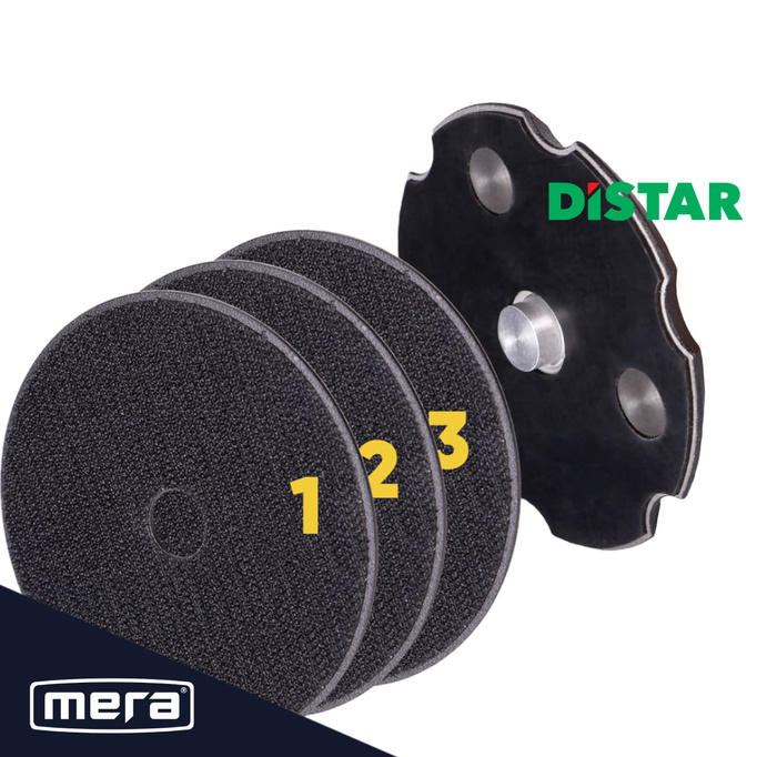 DISTAR MECHANIC uchwyt magnetyczny do padów szlifierskich 100mm M14 Click-Lock PRO