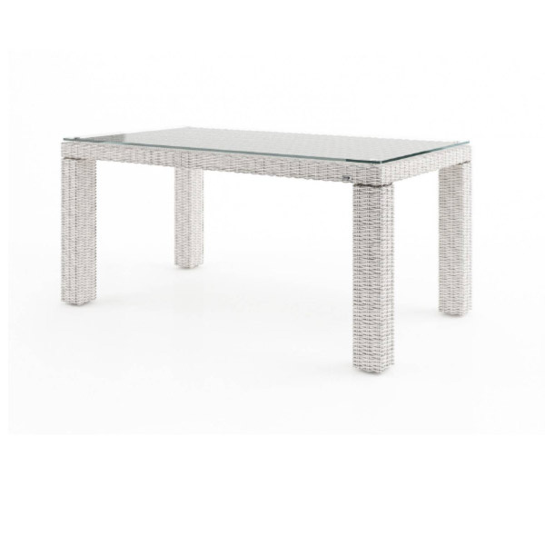 Rapallo Garden Table 160cm Royal White