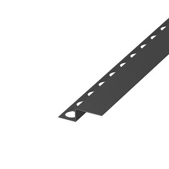 Listwa brodzikowa czołowa, Czarny mat 130cm LSBM-0005