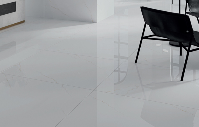 Płytka  Vitacer Narvik Gold ścienno-podłogowa 59x119 połysk imitacja marmuru biały