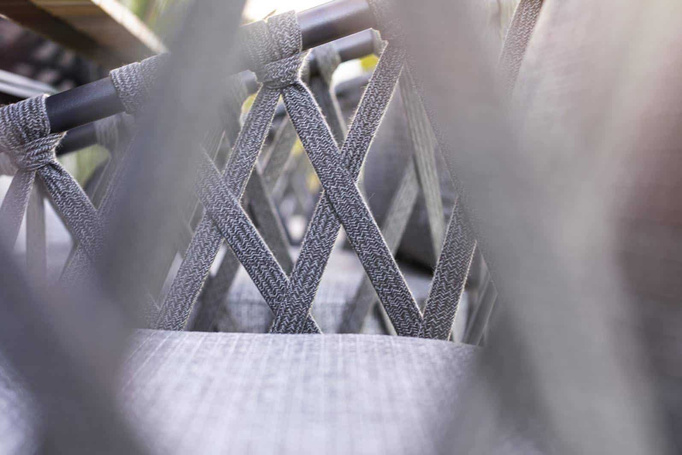 Nappa Anthracite Garden Chair