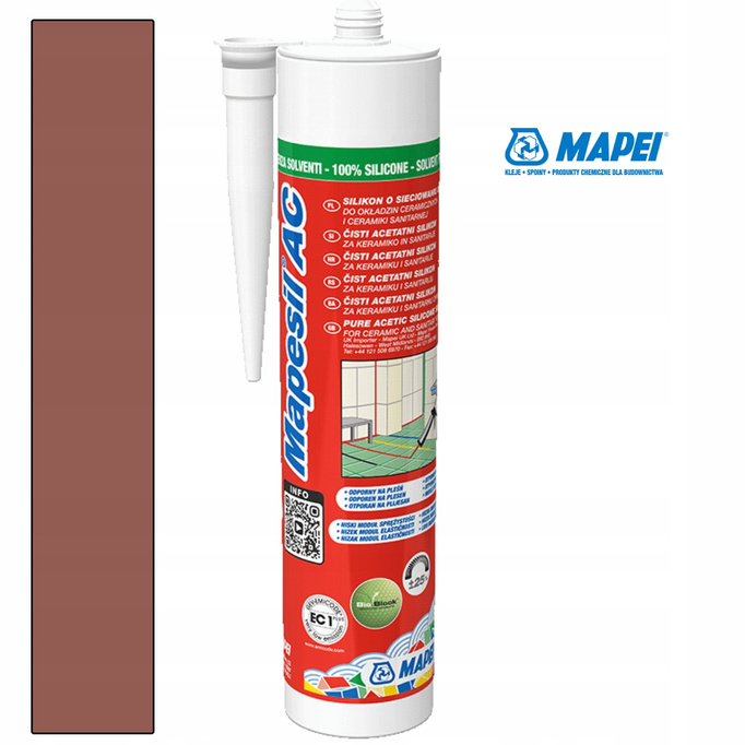 MAPEI Silikon Mapesil AC 143 Cynamon 310ml