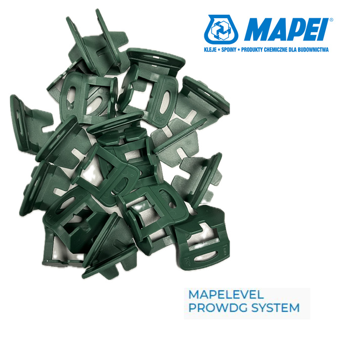 Mapei MapeLevel Pro WDG KLIPS 1mm 250szt