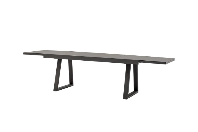 Stół ogrodowy CLUB 200-300×96cm prostokątny antracytowy aluminium