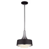 Lampa wisząca Holloway Mini Pendant stal szczotkowana/czarny- EKSPOZYCJA