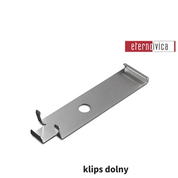 Klips dolny tarasów wentylowanych do płytek 20mm