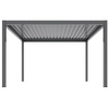Pergola elektryczna Esti&Esta LUXE 3x4m antracyt z LED