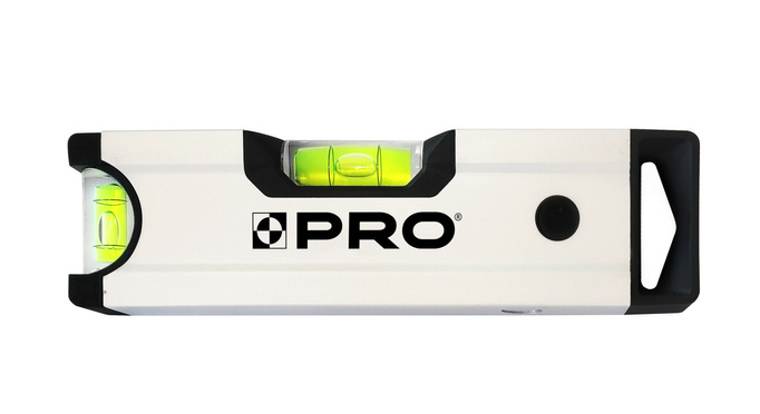 Poziomica PRO600 anodowana z magnesem 17cm PRO-A6017
