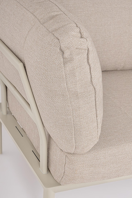 Narożnik ogrodowy BOLZANO Giacomo aluminium beż