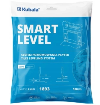Kubala Smart Level 2mm klipy pro vyrovnávací dlaždice 100pcs 1893