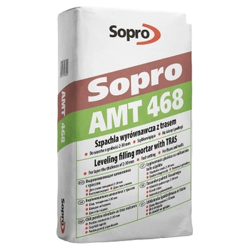 Sopro AMT 468 Szpachla wyrównawcza z trasem 25kg