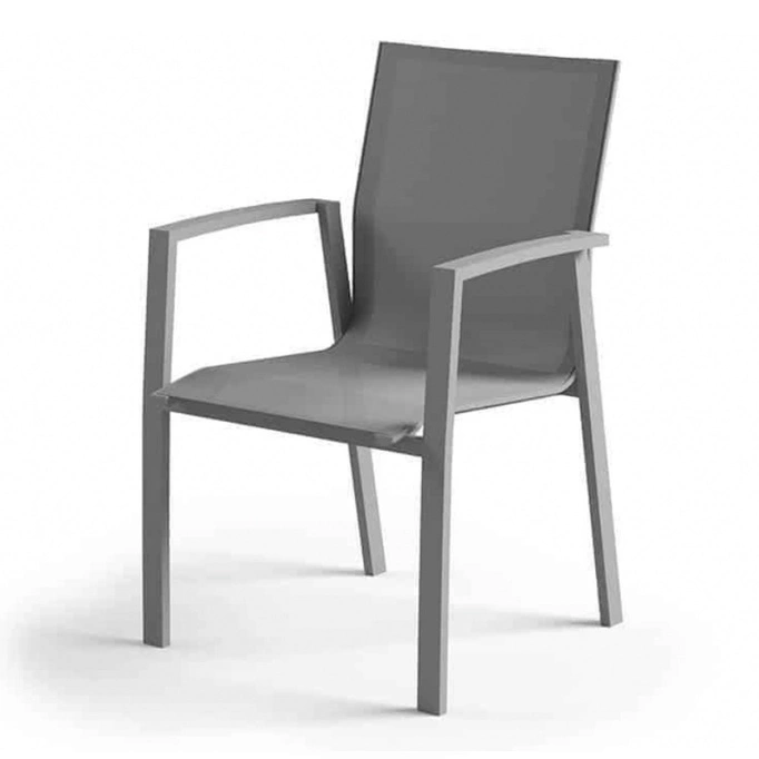 Krzesło Ogrodowe LEON Szare