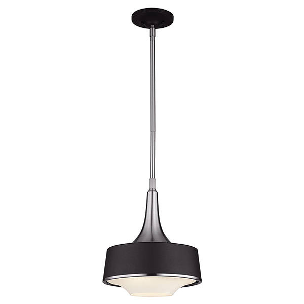 Lampa wisząca Holloway Mini Pendant stal szczotkowana/czarny- EKSPOZYCJA
