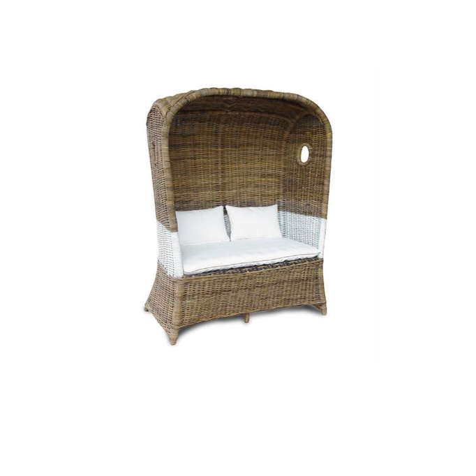 ST TROPEZ DUO BEACH RATTAN BASK