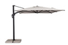 Parasol ogrodowy 3m x 4m BOLZANO Arrito aluminium szary