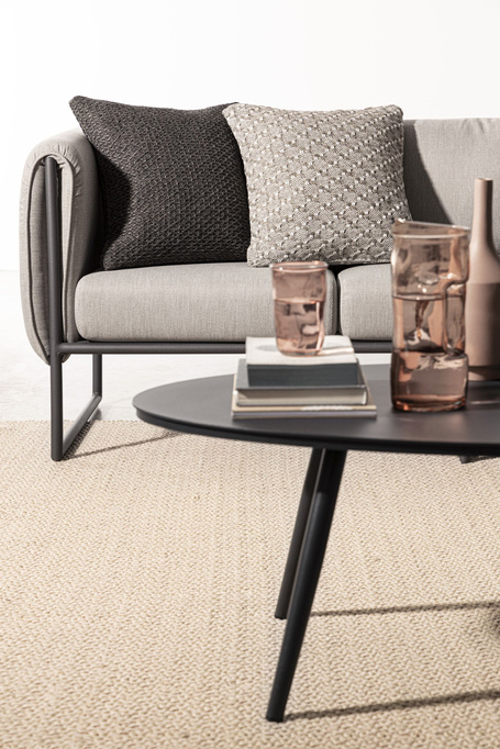 Poduszka outdoorowa dekoracyjna 45x45cm BOLZANO Dantey materiał szary