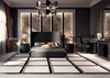 Versace Eterno White-Wall-Pogowa Mat 80x80 Patchwork Beige Patchwork